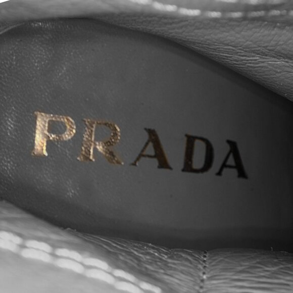 Prada Black Suede Boots size 37 - Picture 7 of 8